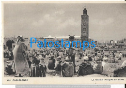 227931 AFRICA CASABLANCA MOROCCO THE NEW SULTAN MOSQUE POSTAL POSTCARD - Unclassified