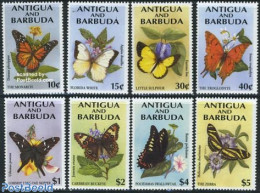 Antigua & Barbuda 1994 Butterflies 8v, Mint NH, Nature - Butterflies - Antigua Y Barbuda (1981-...)