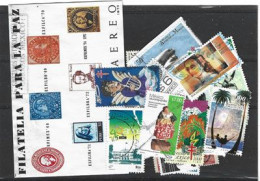 MEXICO:  Lot De 20 Timbres Recents Oblitérés 1ère Qualité, Grands Formats Differents, Inclus 1 Bloc-Feuillet. Lot # 8 - Lots & Kiloware (max. 999 Stück)