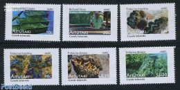 Aitutaki 2011 Cook Island Clams 6v, Mint NH, Nature - Fish - Shells & Crustaceans - Pesci