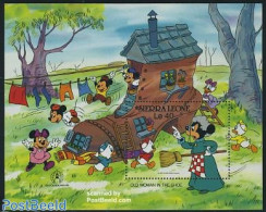 Sierra Leone 1986 Stockholmia, Disney S/s, Old Woman In The Shoe, Mint NH, Philately - Art - Disney - Disney