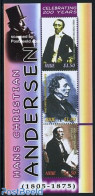 Niue 2006 H.C. Andersen 3v M/s, Mint NH, Art - Authors - Fairytales - Escritores