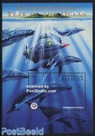 Antigua & Barbuda 1998 Ocean Year S/s, Humpback Whale, Mint NH, Nature - Sport - Transport - Sea Mammals - Diving - Sh.. - Diving