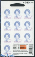 Netherlands 2010 Beatrix 1, M/s S-a, With TNT Logo, Mint NH - Nuevos