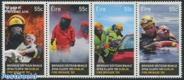 Ireland 2012 150th Anniv Of Dublin Fire Brigade 4v [:::], Mint NH, Sport - Transport - Swimming - Automobiles - Fire F.. - Nuovi