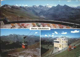 11891132 Davos GR Jakobshorn Luftseilbahn Sonnenterrasse Bergrestaurant Davos Pl - Autres & Non Classés