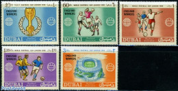 Dubai 1966 Football Winners 5v, Mint NH, Sport - Football - Dubai