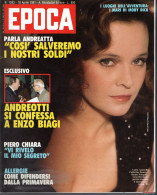 °°° RIVISTA EPOCA N° 1593 DEL 18 APRILE 1981 °°° - Other & Unclassified