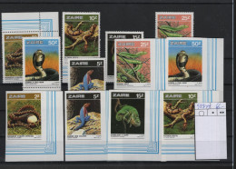 Kongo Kinshasa Michel Cat.No. Mnh/** 939/944 A/B - Unused Stamps