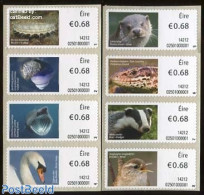 Ireland 2014 Animals 8v S-a, Mint NH, Nature - Animals (others & Mixed) - Birds - Fish - Reptiles - Shells & Crustaceans - Nuovi