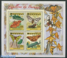 Burundi 2014 Butterflies S/s, Mint NH, Nature - Butterflies - Autres & Non Classés