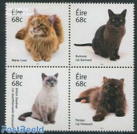 Ireland 2014 Cats 4v [+], Mint NH, Nature - Cats - Nuovi