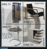 Ireland 2015 Eileen Gray 4v [+], Mint NH, Art - Industrial Design - Ungebraucht