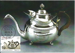 29103 - Carte Maximum - Portugal - Relações Com China - Bule De Chá No Museu De Lamego -  Tea Pot - Théière  - Maximumkaarten