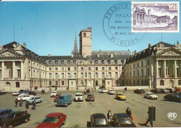 30814 - Carte Maximum - France - Dijon - Palais Des Ducs De Bourgogne - Hotel De Ville - 1970-1979