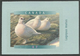 Canada Rock Ptarmigan Lagopede MNH ** Neuf SC (C18-92da) - Ongebruikt