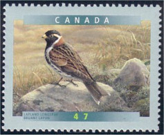 Canada Longspur Bruant Lapon MNH ** Neuf SC (C18-89a) - Unused Stamps
