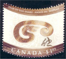 Canada Snake MNH ** Neuf SC (C18-84b) - Slangen