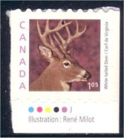 Canada White-tail Deer Chevreuil MNH ** Neuf SC (C18-81) - Autres & Non Classés