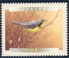 Canada Warbler Paruline MNH ** Neuf SC (C18-39b) - Sonstige & Ohne Zuordnung