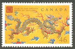 Canada Année Dragon Year MNH ** Neuf SC (C18-36d) - Mitologia