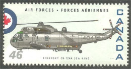 Canada Air Forces Avion Military Airplane Helicopter Hélicoptère Sikorsky CH-124A Sea King MNH ** Neuf SC (C18-08ka) - Unused Stamps