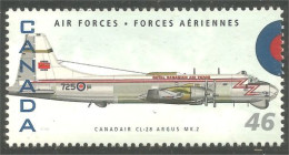 Canada Air Forces Avion Militaire Military Airplane Canadair CL-28 Argus MK 2 MNH ** Neuf SC (C18-08e) - Unused Stamps