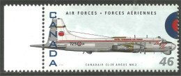 Canada Air Forces Avion Militaire Military Airplane Canadair CL-28 Argus MK 2 MNH ** Neuf SC (C18-08el) - Militaria