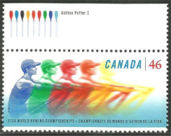 Canada Aviron Rowing Bateau Boat Ashton-Potter Paper MNH ** Neuf SC (C18-05hca) - Rowing