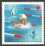 Canada Natation Swimming Voile Sailing Bateau Boat MNH ** Neuf SC (C18-03a) - Unused Stamps