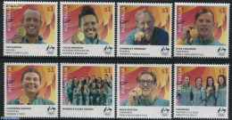 Australia 2016 Olympic Winners 8v, Mint NH, Sport - Athletics - Kayaks & Rowing - Olympic Games - Rugby - Shooting Spo.. - Ongebruikt