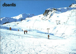 11890972 Disentis GR Panorama Mit Skilift Gendusas Disentis - Autres & Non Classés