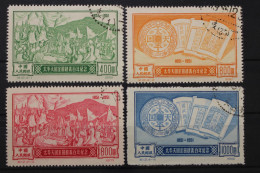 China, MiNr. 129-132 II, Gestempelt - Altri & Non Classificati