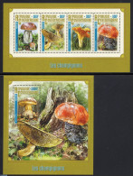 Central Africa 2016 Mushrooms 2 S/s, Mint NH, Nature - Mushrooms - Mushrooms