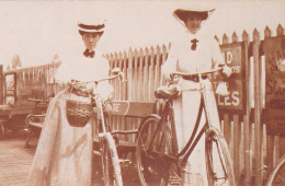 Nostalgia Postcard - Lady Cyclists, 1906 - VG - Unclassified