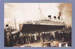 Nostalgia Postcard - The Queen Mary Sails, 24th March 1936  - VG - Zonder Classificatie