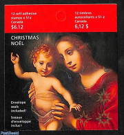 Canada 2006 Christmas Booklet S-a, Mint NH, Religion - Christmas - Stamp Booklets - Art - Paintings - Ungebraucht