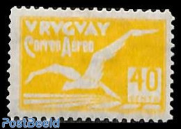 Uruguay 1928 40c, Stamp Out Of Set, Unused (hinged), Nature - Birds - Uruguay