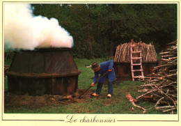 CPM - MÉTIERS D'ANTAN - Le Charbonnier - Editions Nivernaises - Kunsthandwerk