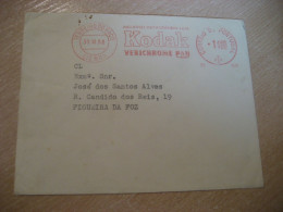 LISBOA 1958 To Figueira Da Foz KODAK Photo Photography Meter Mail Cancel Cover PORTUGAL - Cartas & Documentos