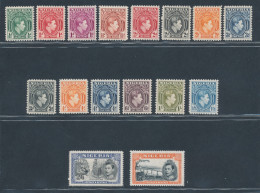 1938-51 Nigeria - Stanley Gibbons N. 49/59 - MNH** - Andere & Zonder Classificatie