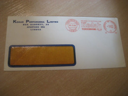 LISBOA 1958 KODAK Verichrome Pan Photo Photography Meter Mail Cancel Cover PORTUGAL - Storia Postale