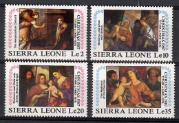 Sierra Leone 1987 Mi 1066-1069 MNH  (ZS5 SRR1066-1069) - Autres