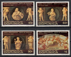 Dominica 1983 Mi 831-834 MNH  (ZS2 DMN831-834) - Kerstmis