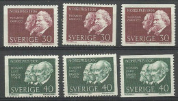 Sweden 1966 Mi 566-567ADlDr MNH  (ZE3 SWD566-567ADlDr) - Médecine