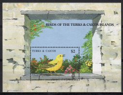 Turks And Caicos Islands 1990 Mi Block 83 MNH  (ZS2 TKIbl83) - Otros