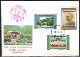 Taiwan (Republic Of China) 1985 Mi 1610-1612 FDC  (FDC ZS9 FRM1610-1612) - Other