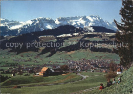 11889742 Appenzell IR Mit Sollegg Klosterspitz Und Saentiskette Appenzell - Sonstige & Ohne Zuordnung