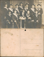 Menschen / Soziales Leben - Männer Jäger Gruppenbild 1917 Privatfoto - People