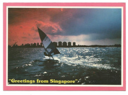 The EAST COAST BEACH - Wind-surfing And Sailing - SINGAPORE - - Singapour